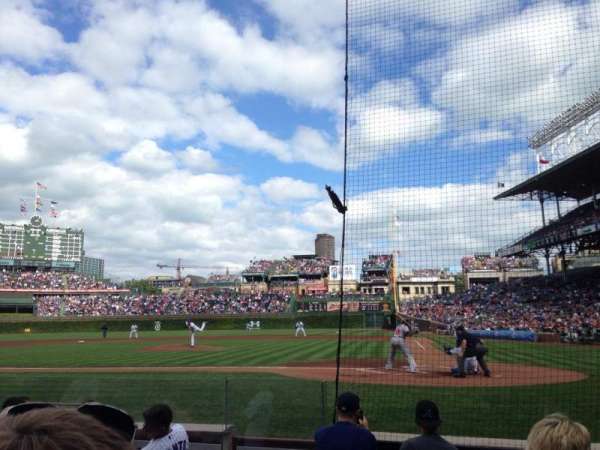 Wrigley Field, section: AA15, row: 6, seat: 3