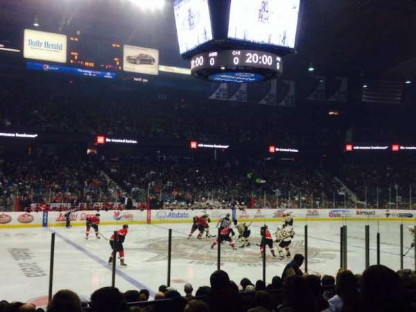 Allstate Arena, section: 103, row: G, seat: 26