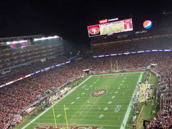 Levi's Stadium, section: 422, row: 10, seat: 17
