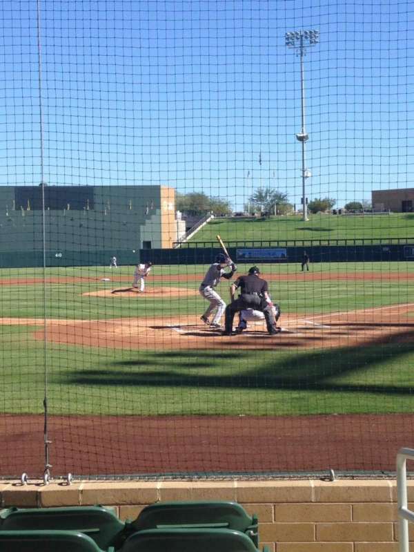 Salt River Fields, section: 113, row: 4, seat: 1