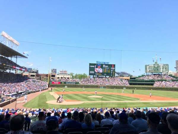 Wrigley Field, section: 121, row: 13, seat: 2
