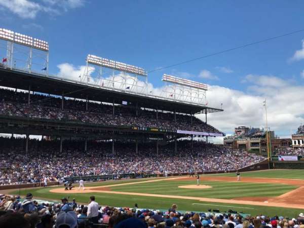 Wrigley Field, section: 125, row: 13, seat: 18