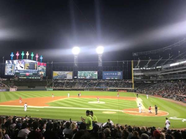 Rate Field, section: 136, row: 22, seat: 8