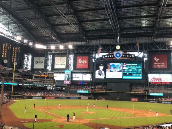 Chase Field, section: 120, row: 36, seat: 15