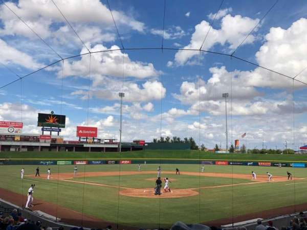 Sloan Park, section: 111, row: 17, seat: 18