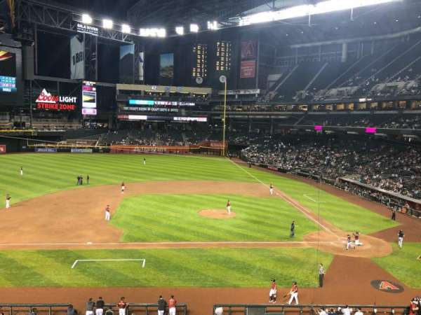 Chase Field, section: 211, row: 2, seat: 27