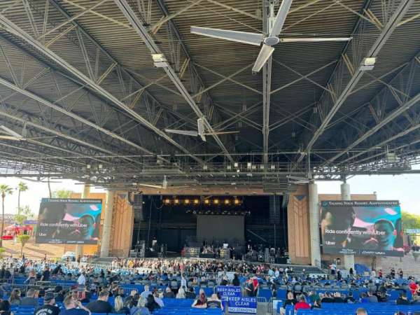 Talking Stick Resort Amphitheatre, section: 203, row: VV, seat: 1