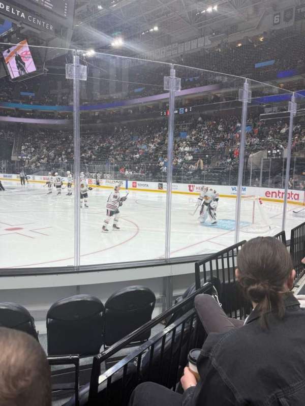 Delta Center, section: 3, row: 3, seat: 1