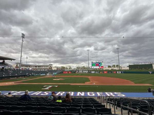 Surprise Stadium, section: 110, row: Q, seat: 17