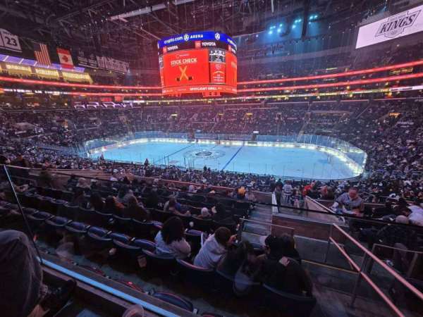 Crypto.com Arena, section: PR13, row: 10W, seat: 1