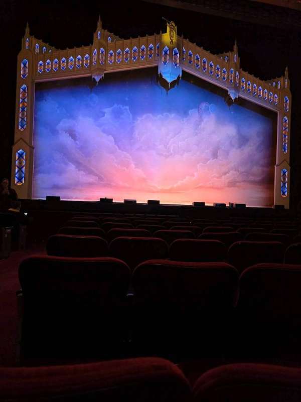 Hollywood Pantages Theatre, section: Orchestra C, row: H, seat: 113