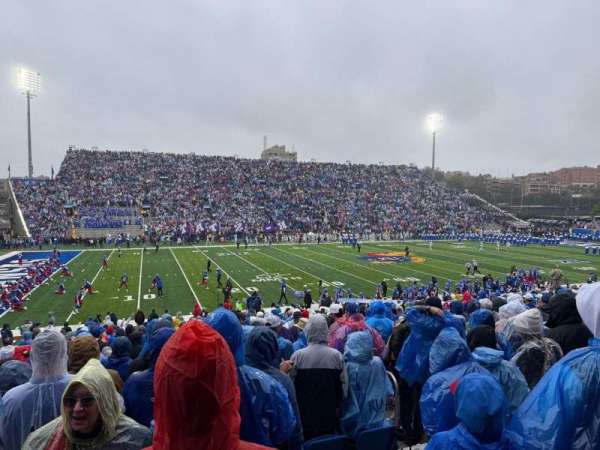 David Booth Kansas Memorial Stadium, section: 110, row: 23, seat: 7