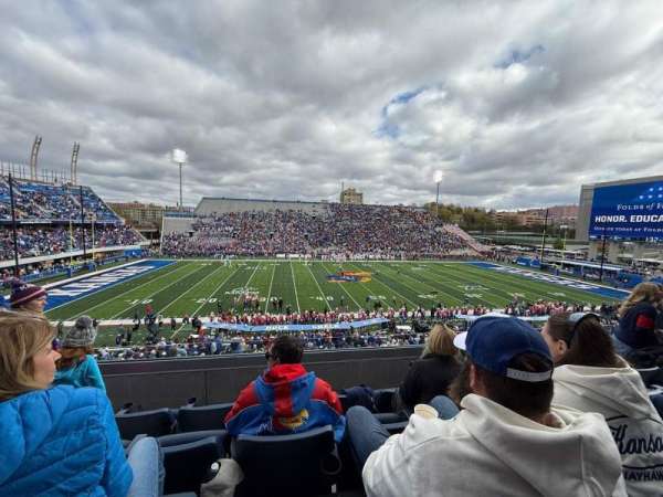 David Booth Kansas Memorial Stadium, section: 204, row: 4, seat: 15