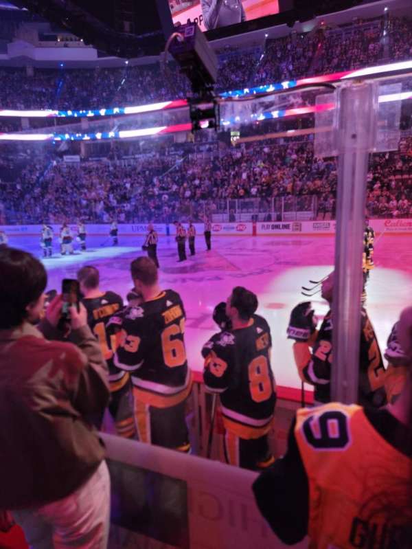 PPG Paints Arena, section: 101, row: D, seat: 11