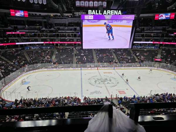 Ball Arena, section: 303, row: 1, seat: 16