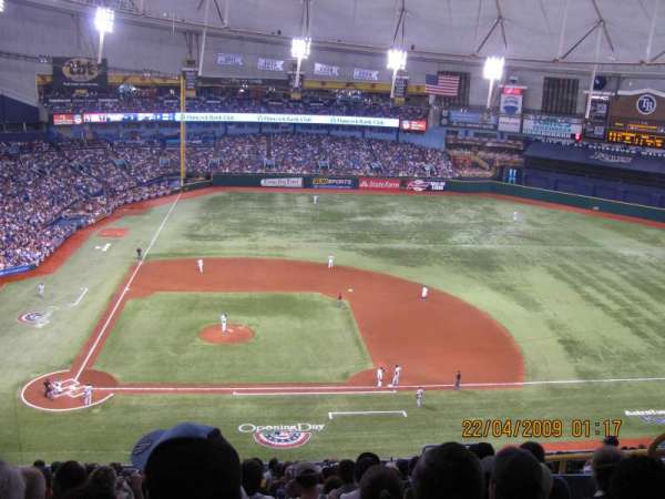 Tropicana Field, section: 310, row: S