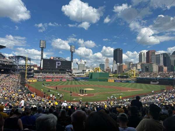 PNC Park, section: 115, row: U, seat: 22