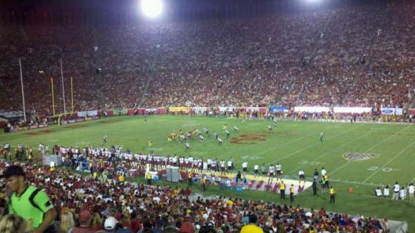 Los Angeles Memorial Coliseum, section: 5H, row: 43, seat: 104W