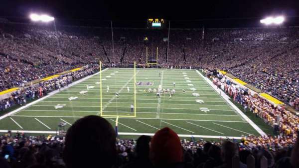Notre Dame Stadium, section: 118, row: wc, seat: 9