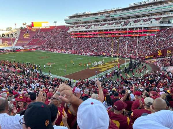 Los Angeles Memorial Coliseum, section: 117, row: 43, seat: 12W