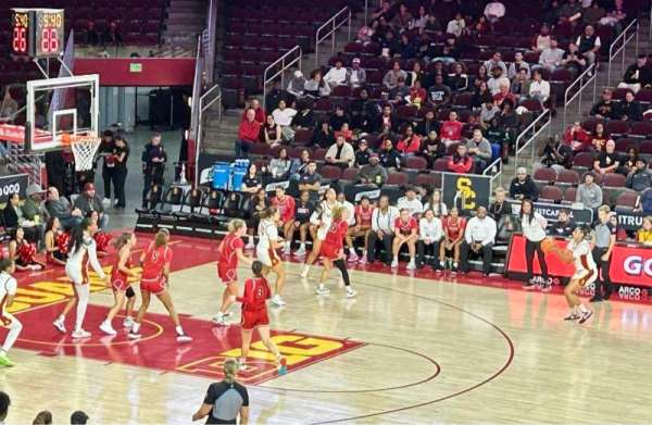 Galen Center, section: 105, row: 16WC, seat: 10