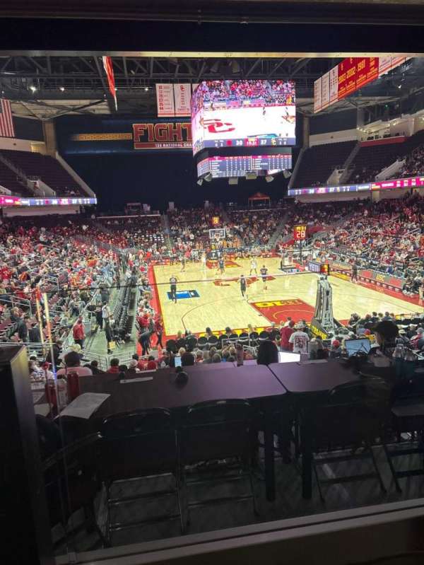 Galen Center, section: 109, row: 18WC, seat: 3