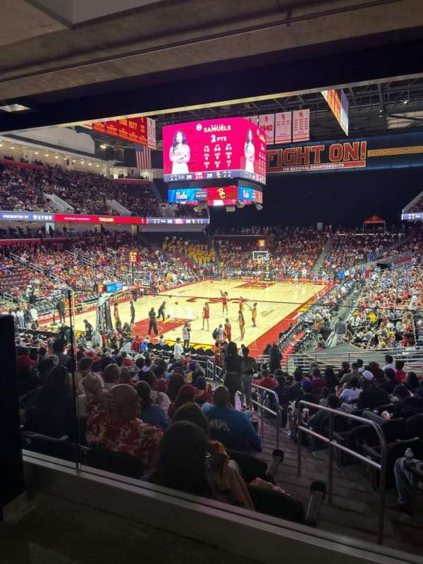 Galen Center, section: 111, row: 18WC, seat: 1