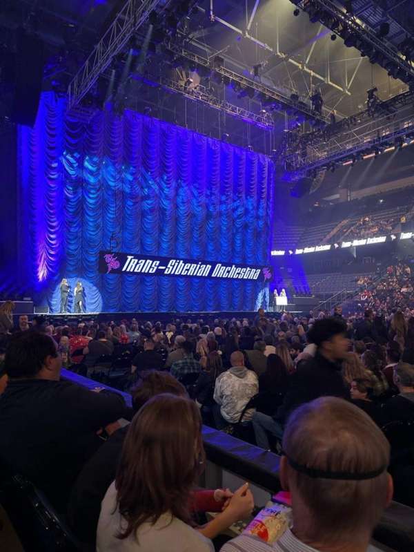 Toyota Arena, section: 116, row: B, seat: 5