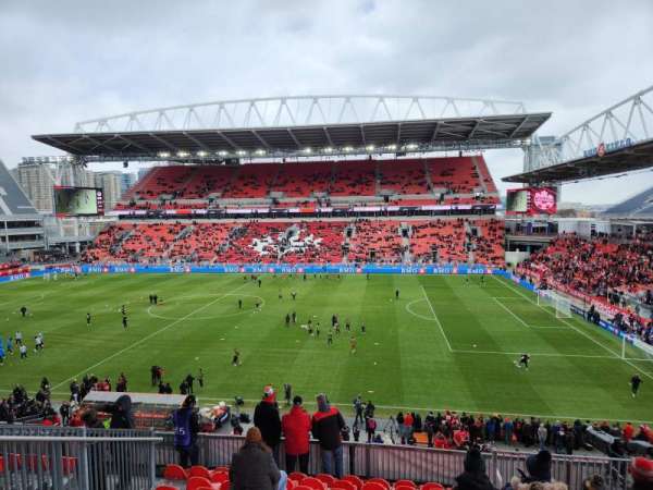 BMO Field, section: 221, row: 10, seat: 20