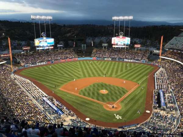 Dodger Stadium, section: 5TD, row: O, seat: 13