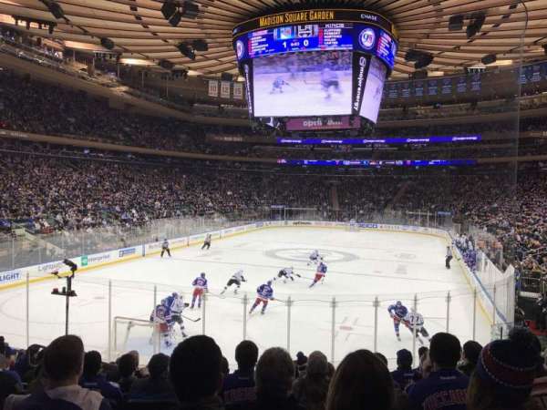 Madison Square Garden, section: 103, row: 13, seat: 7