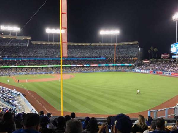 Dodger Stadium, section: 166LG, row: K, seat: 4