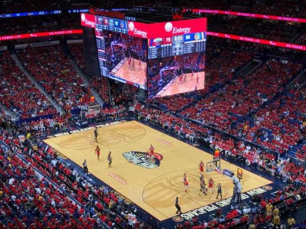 Smoothie King Center, section: 311, row: 16, seat: 18