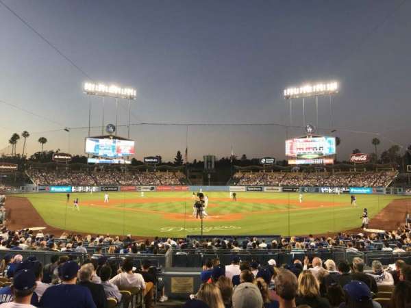 Dodger Stadium, section: 2FD, row: M, seat: 1