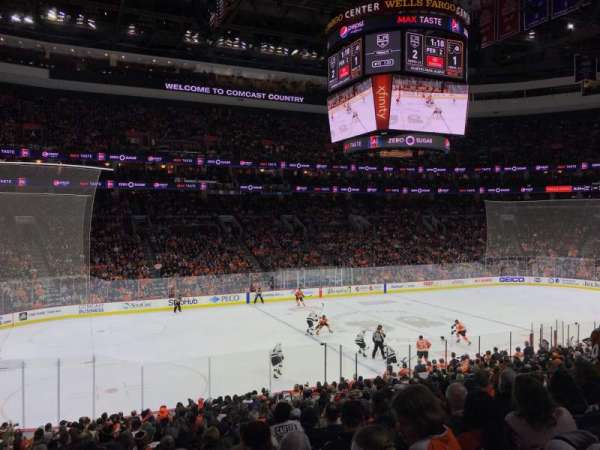 Xfinity Mobile Arena, section: 123, row: 23, seat: 8