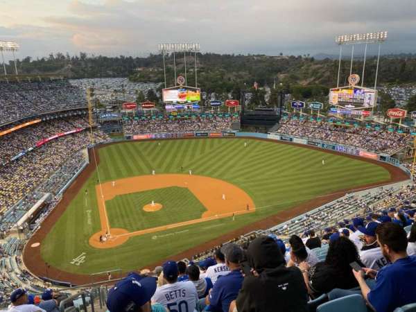 Dodger Stadium, section: 10TD, row: O, seat: 1
