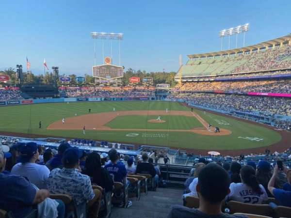Dodger Stadium, section: 123LG, row: K, seat: 7