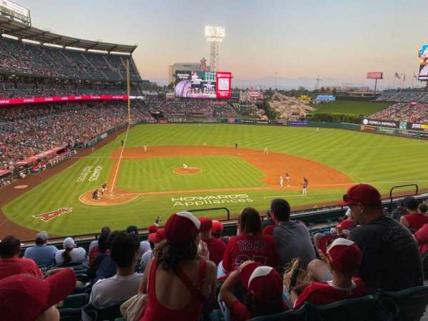 Angel Stadium, section: 331, row: H, seat: 11