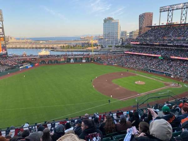 Oracle Park, section: VR328, row: 6, seat: 10