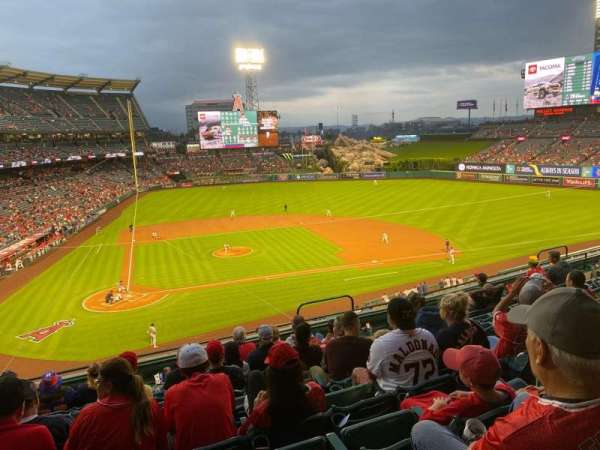 Angel Stadium, section: 331, row: H, seat: 9