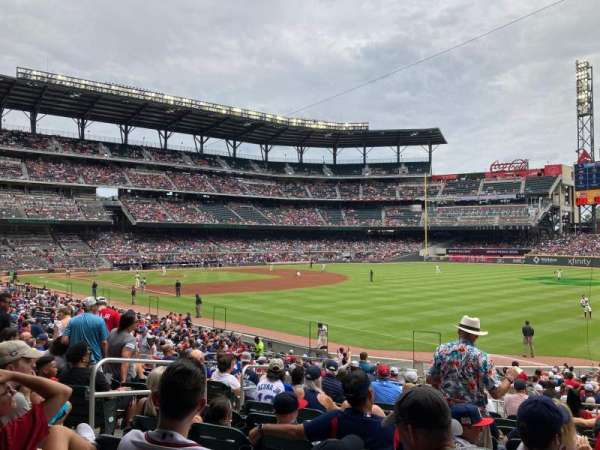 Truist Park, section: 111, row: 10, seat: 13