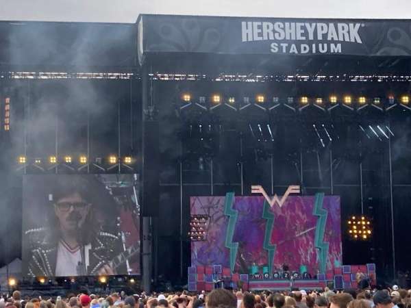 Hershey Park Stadium, section: G, row: 9, seat: 10