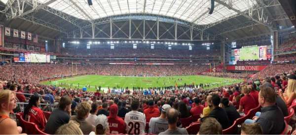 State Farm Stadium, section: 109, row: 40, seat: 14