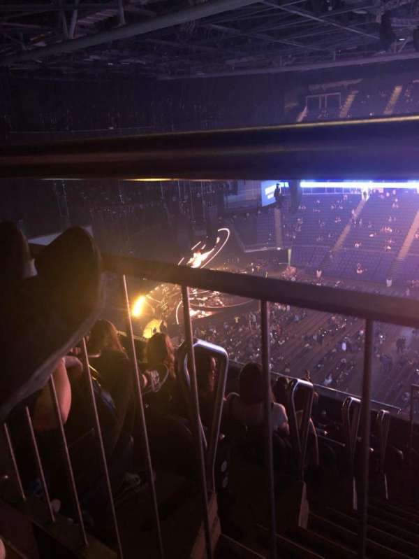 The O2, London, section: 404, row: H, seat: 537