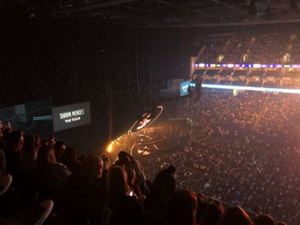 The O2, London, section: 404, row: H, seat: 537