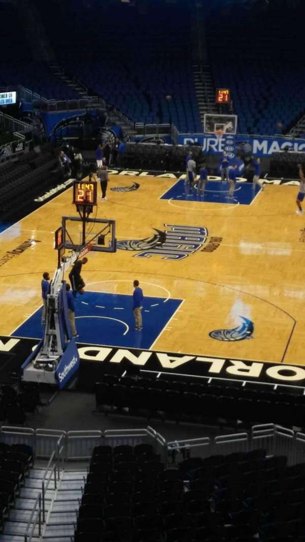 Kia Center, section: 109A, row: 27, seat: 25-26