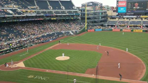 PNC Park, section: 209, row: A, seat: 4