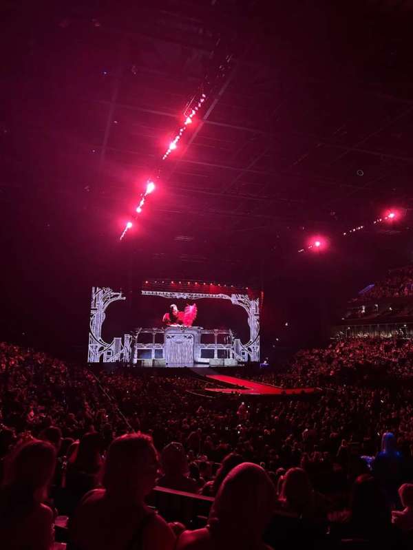 Co-op Live, section: 107, row: 17, seat: 161