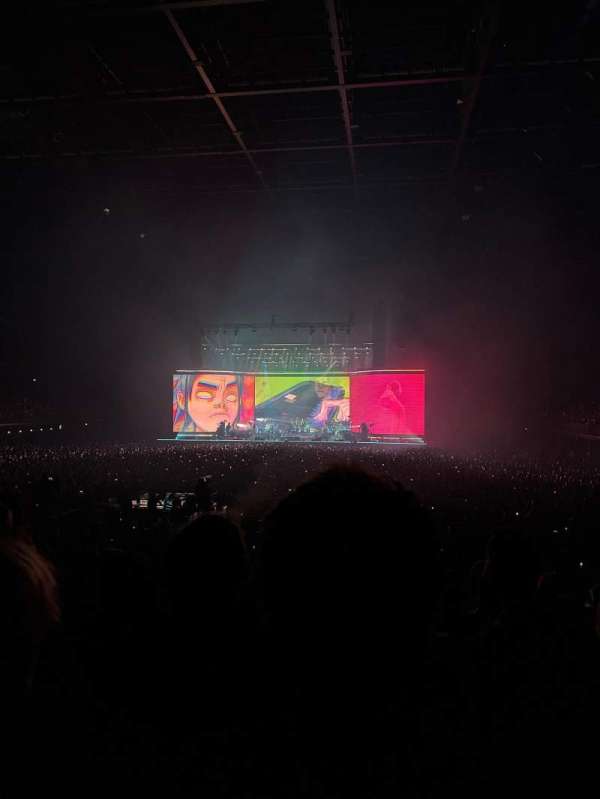 Co-op Live, section: 109, row: 20, seat: 232