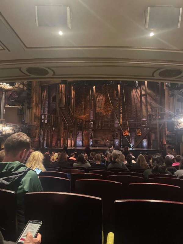 Victoria Palace Theatre, section: Stalls, row: R, seat: 14